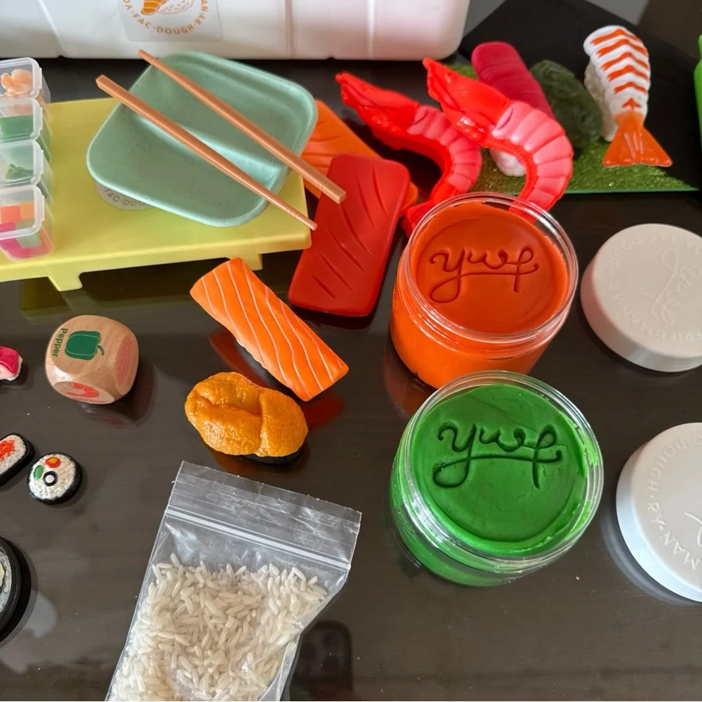 Young Wild & Friedman Sushi Play Set for Kids - Picture 3 of 5
